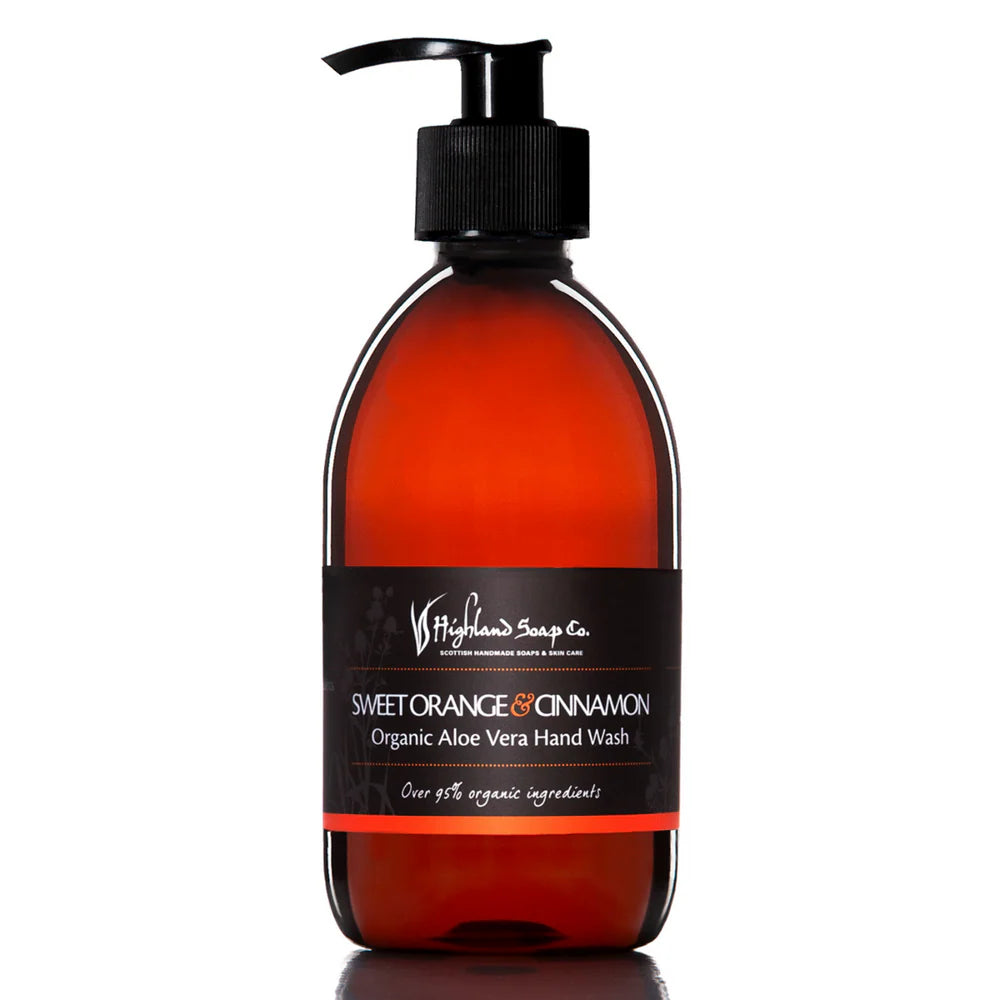 The Highland Soap Company Swwet Orange & Cinnamon Hand Wash 300ml