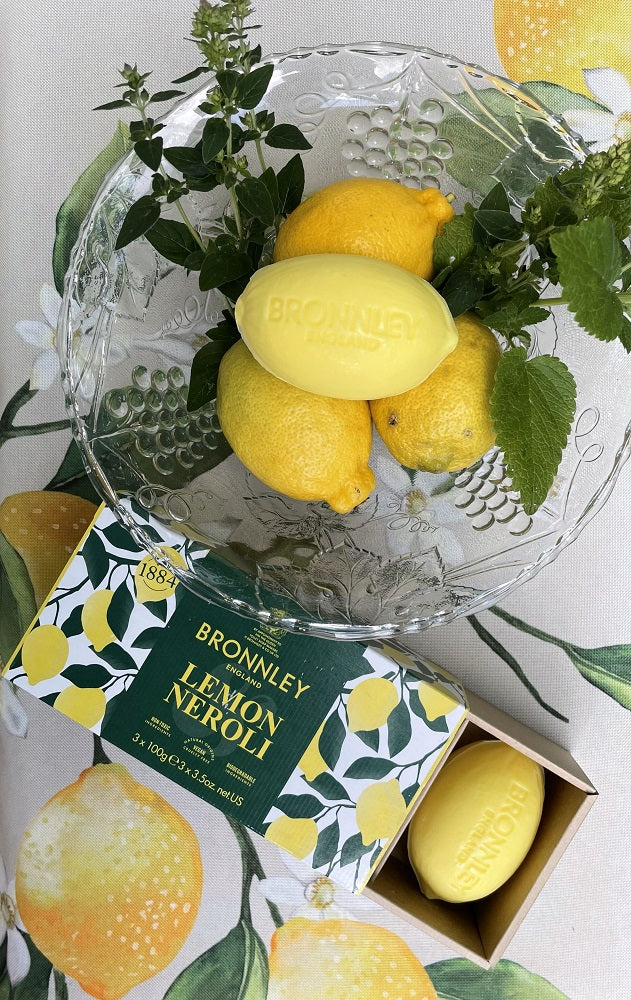 Bronnley Lemon & Neroli Soap 3x100g