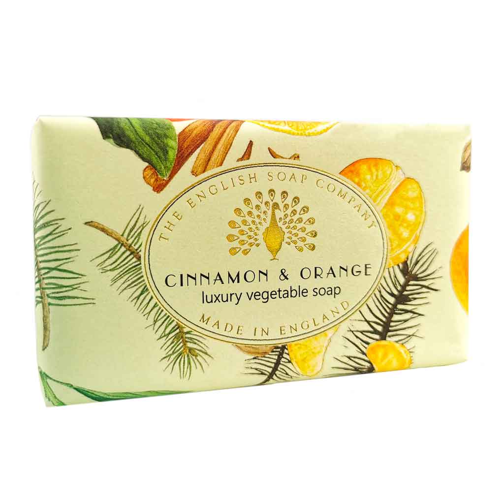 The English Soap Company Vintage Cinnamon and Orange Soap 190g