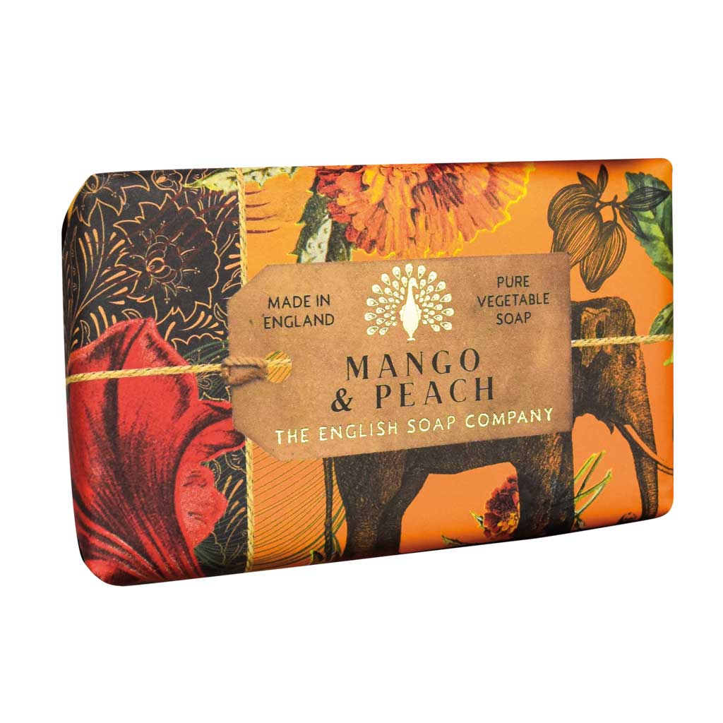 The English Soap Company Mango and Peach Soap 190g