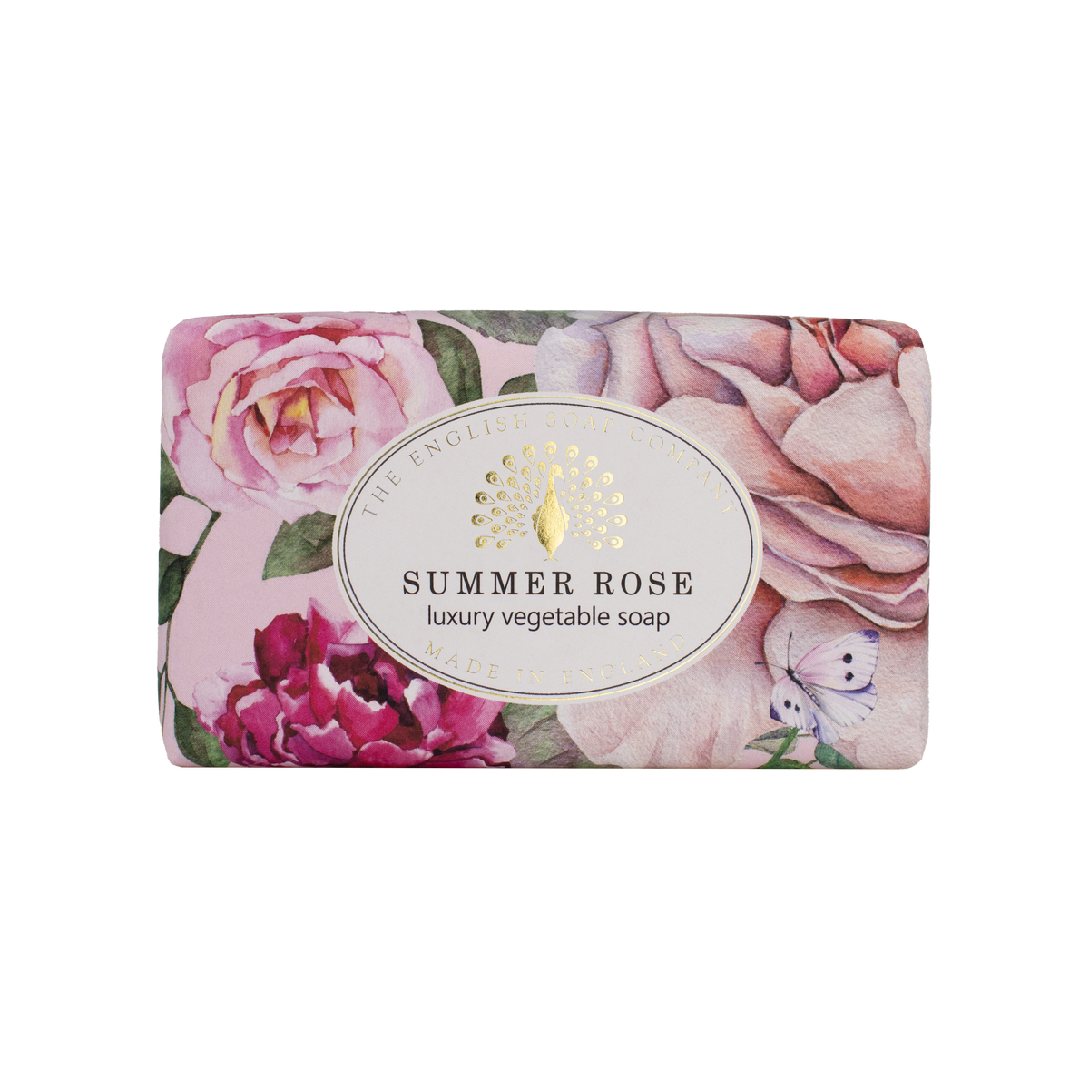 The English Soap Company Summer Rose Soap 190g