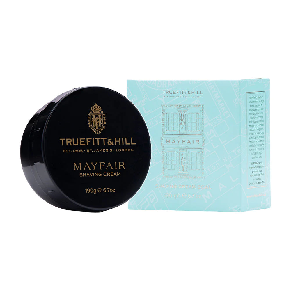 Truefitt & Hill Mayfair Shaving Cream 190g Bowl