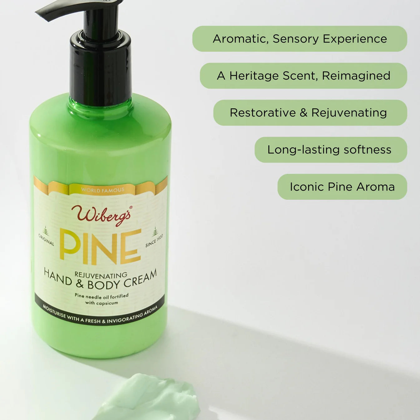 Wiberg's Pine Hand & Body Cream 300ml