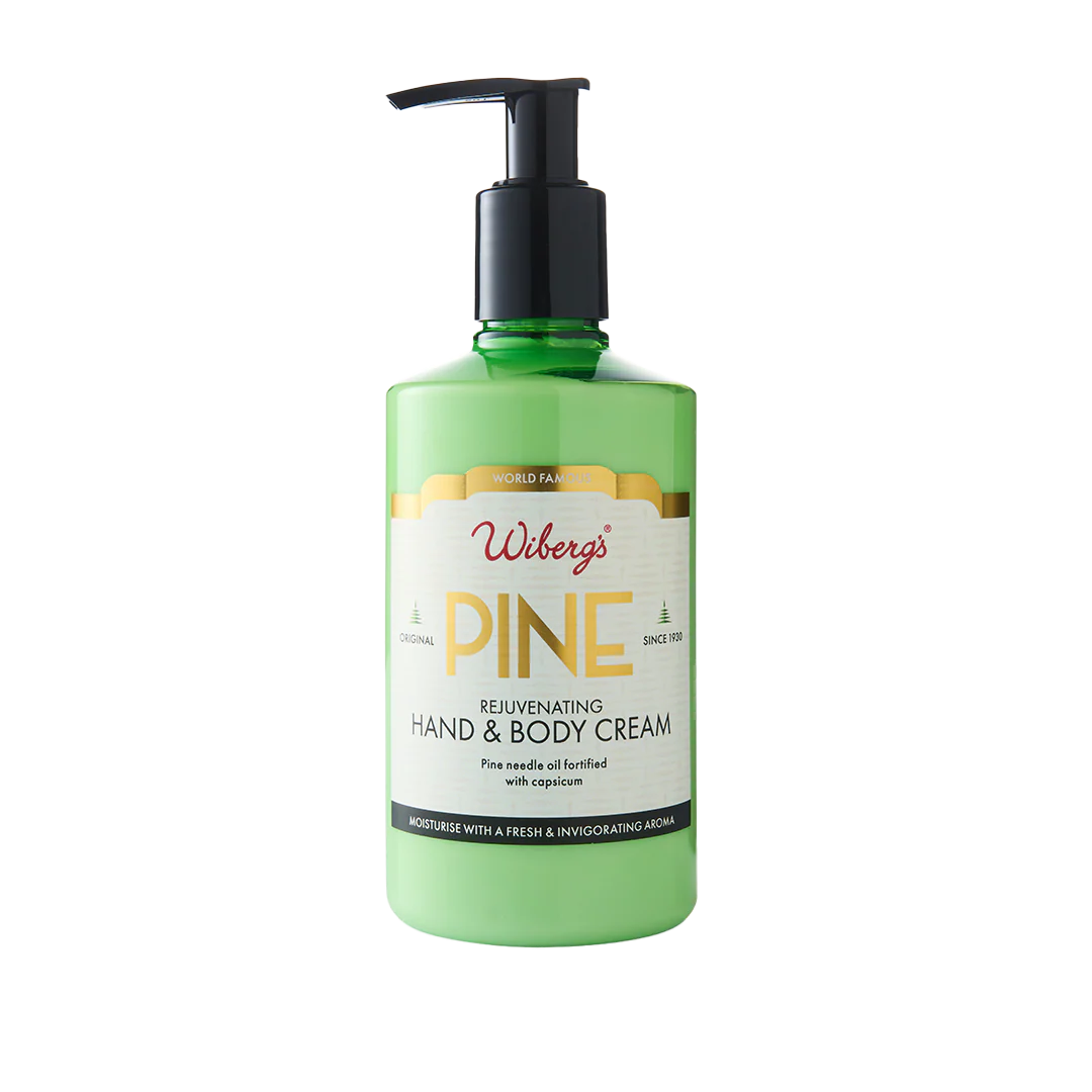 Wiberg's Pine Hand & Body Cream 300ml