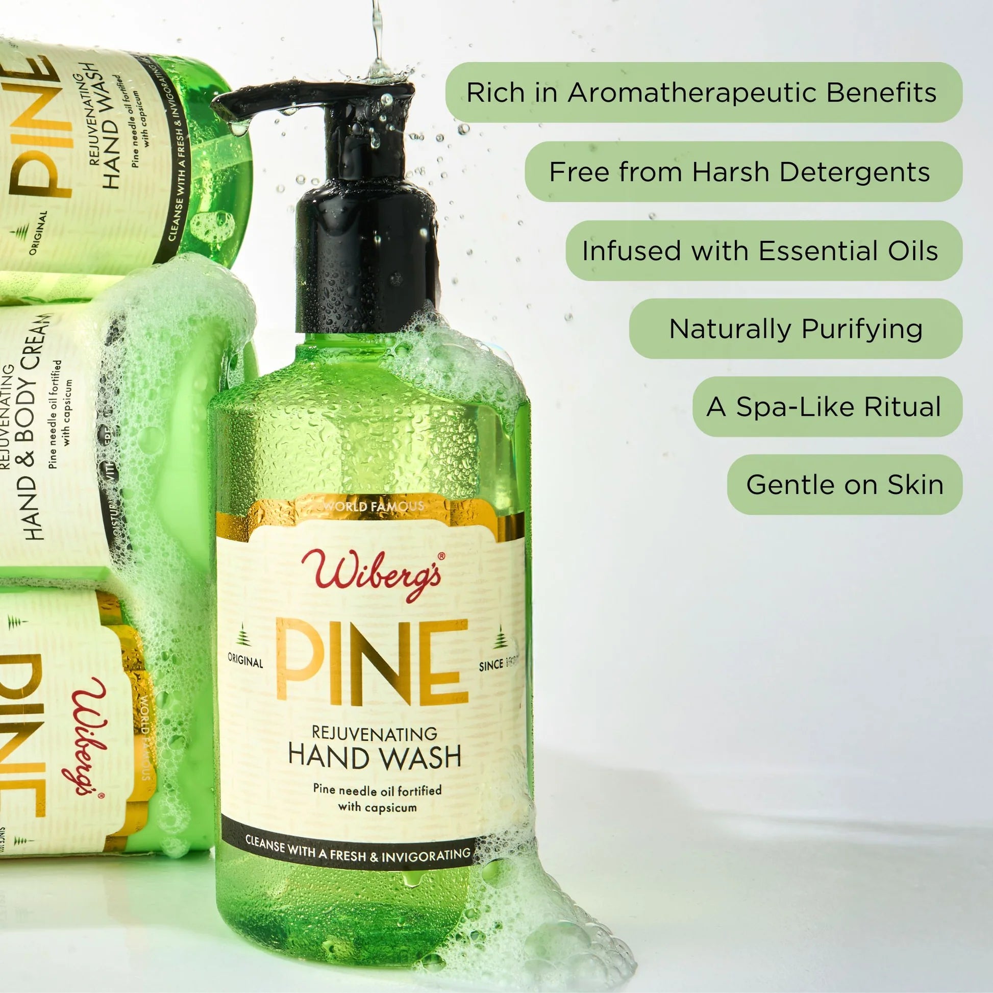 Wiberg's Pine Hand Wash 300ml