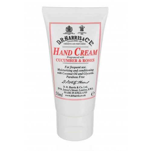 D.R. Harris Cucumber and Roses Hand Cream 50ml