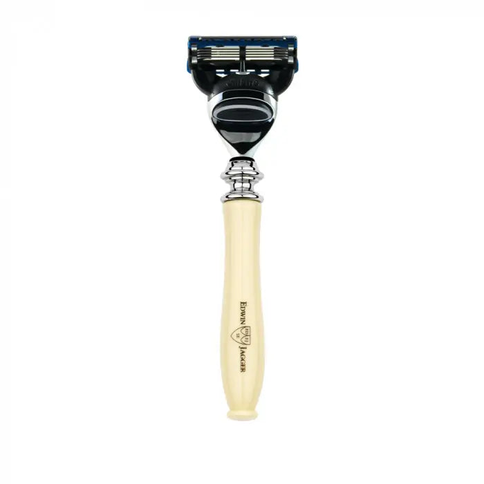 Edwin Jagger Chatsworth Imitation Ivory Fusion Razor