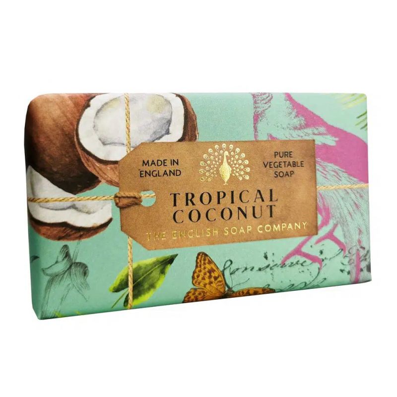 The English Soap Company Tropical Coconut Soap 190g