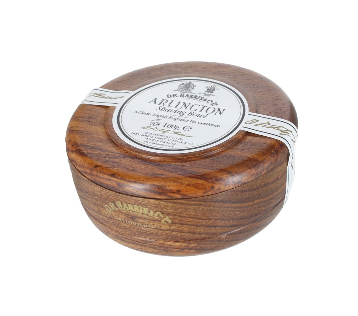 D.R. Harris Arlington Shaving Bowl 100g dark