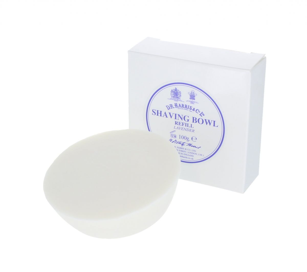 D.R. Harris Lavender Shaving Soap Refill 100g