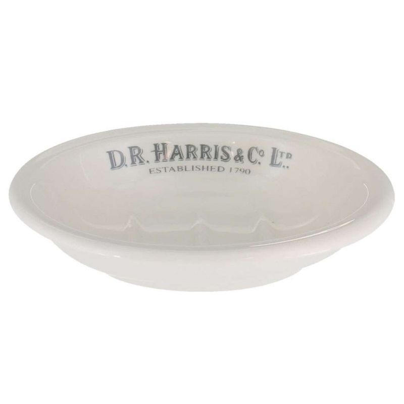 D.R. Harris Small Soap Dish, Seifenschale aus Porzellan