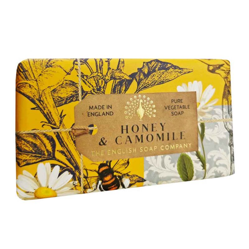 The English Soap Company Honey and Camomile Soap 200g