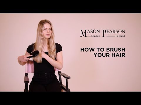 How to brush you hair properly Mason Pearson