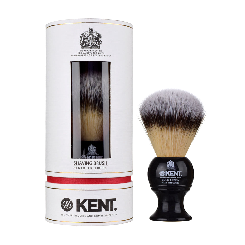 Kent Synthetic Shaving Brush - BLK4S