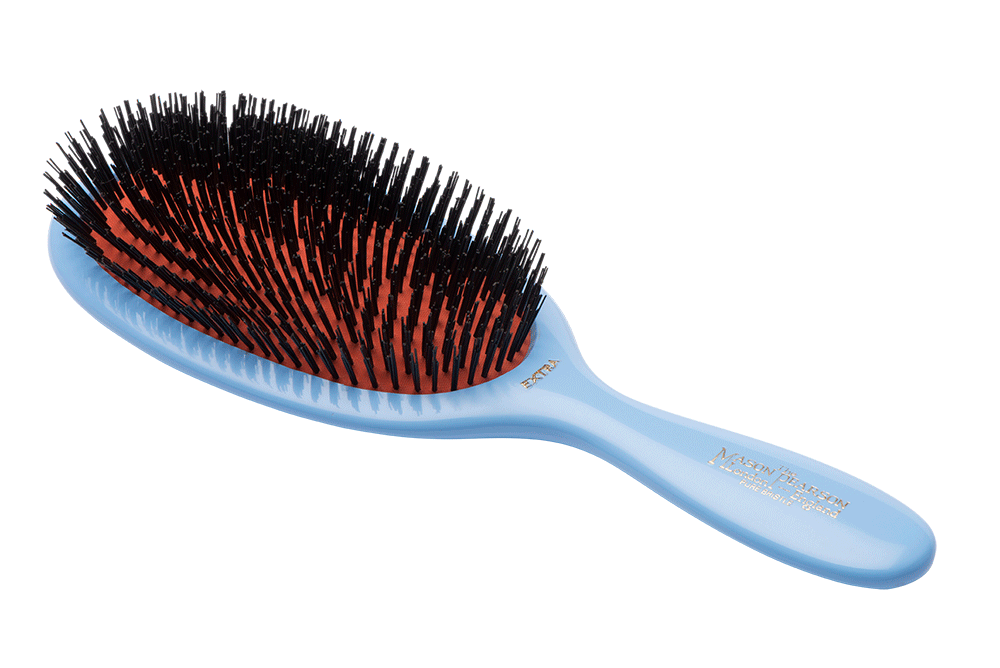 Mason Pearson Large Extra Boar Bristle Hairbrush B1 Blue