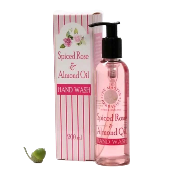 Master Herbalist Spiced Rose & Almond Oil Hand Wash 200ml