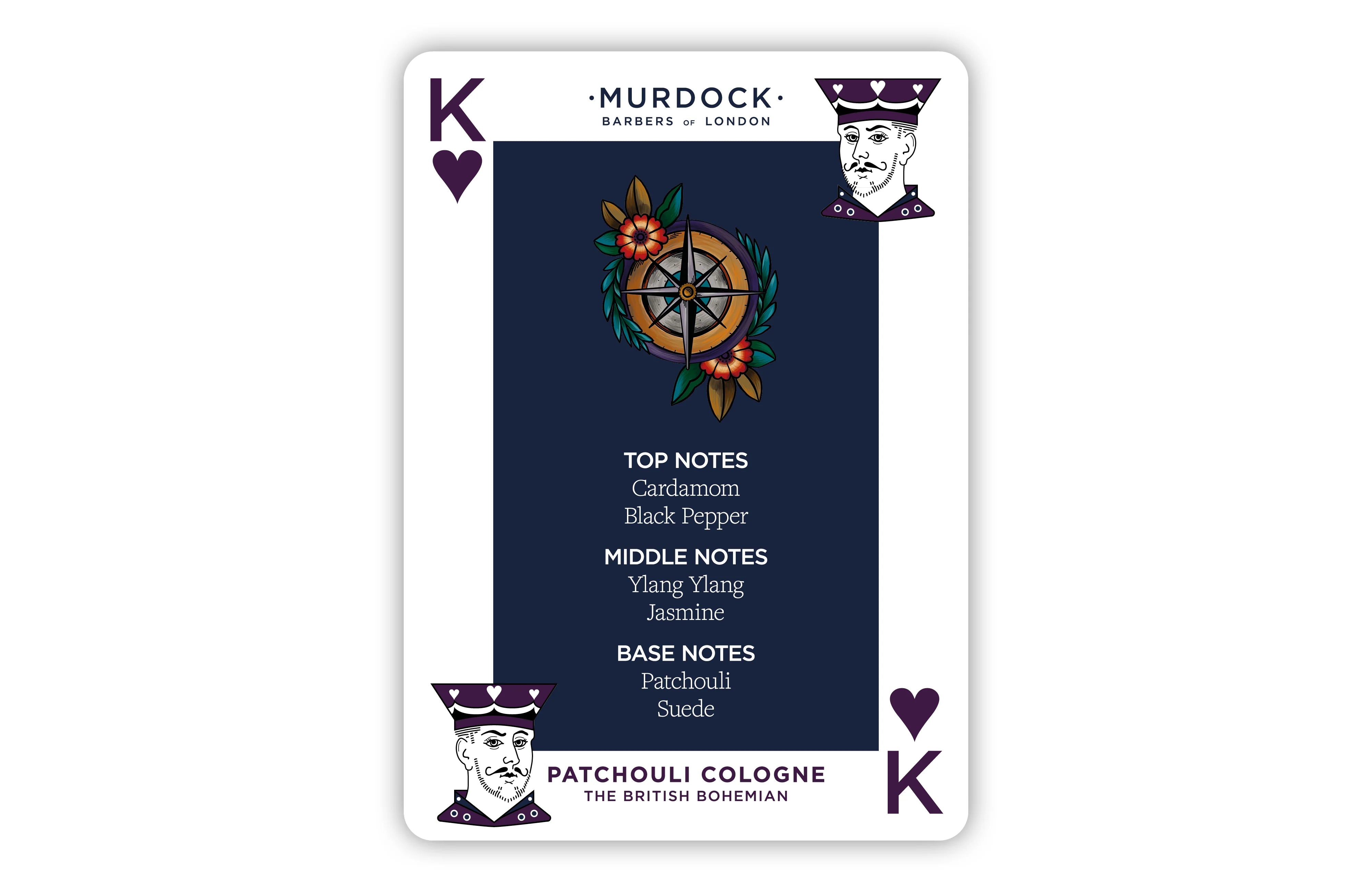 Murdock London Patchouli Cologne 100ml Fragrance Notes