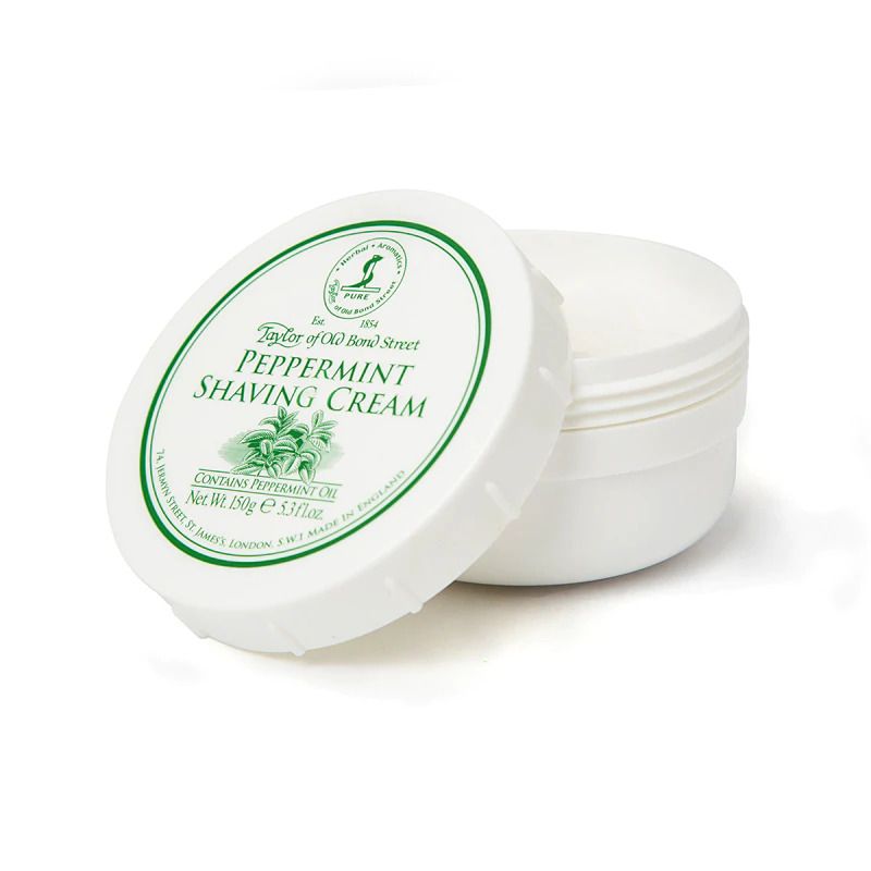 Taylor of Old Bond Street Peppermint Shaving Cream Bowl 150g
