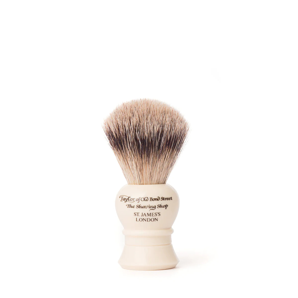 Taylor of Old Bond Street Traditional Super Badger Shaving Brush - medium, immitation ivory