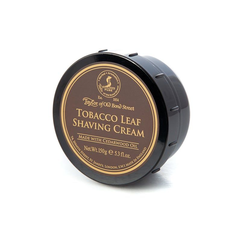 Taylor of Old Bond Street Tobacco Leaf Shaving Cream Bowl 150g