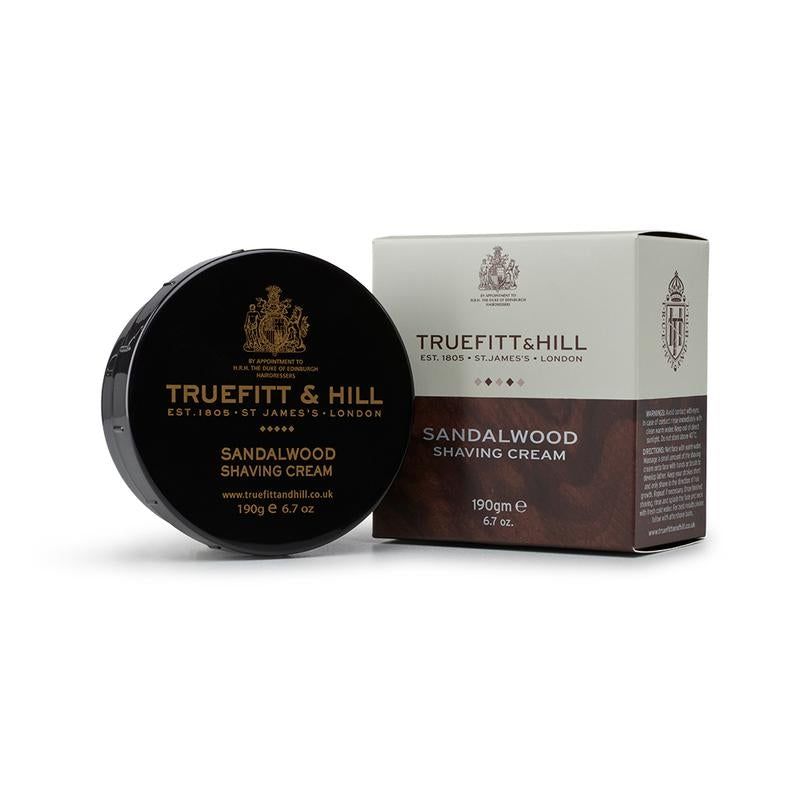 Truefitt & Hill Sandalwood Shaving Cream Bowl 190g