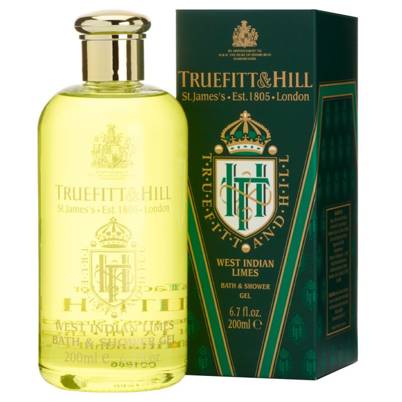 Truefitt & Hill West Indian Limes Bath & Shower Gel 200ml