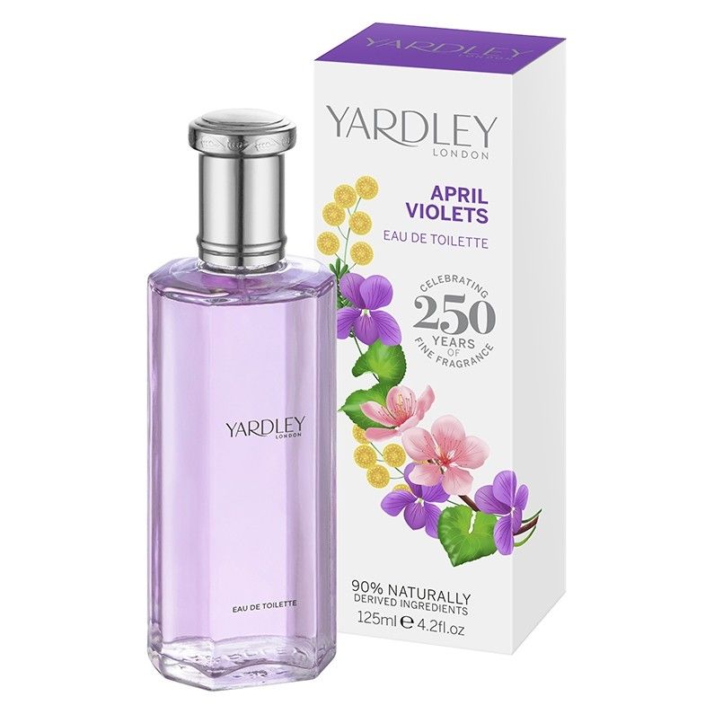 Yardley April Violets Eau de Toilette 125ml