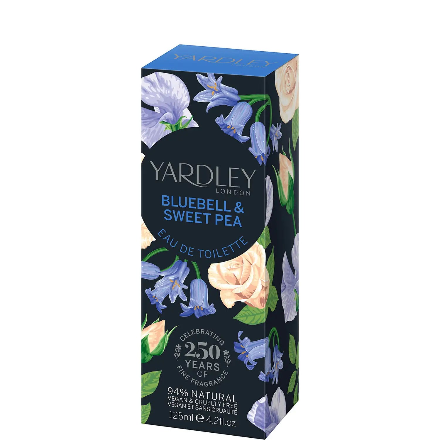 Yardley Bluebell & Sweet Pea Eau de Toilette 125ml