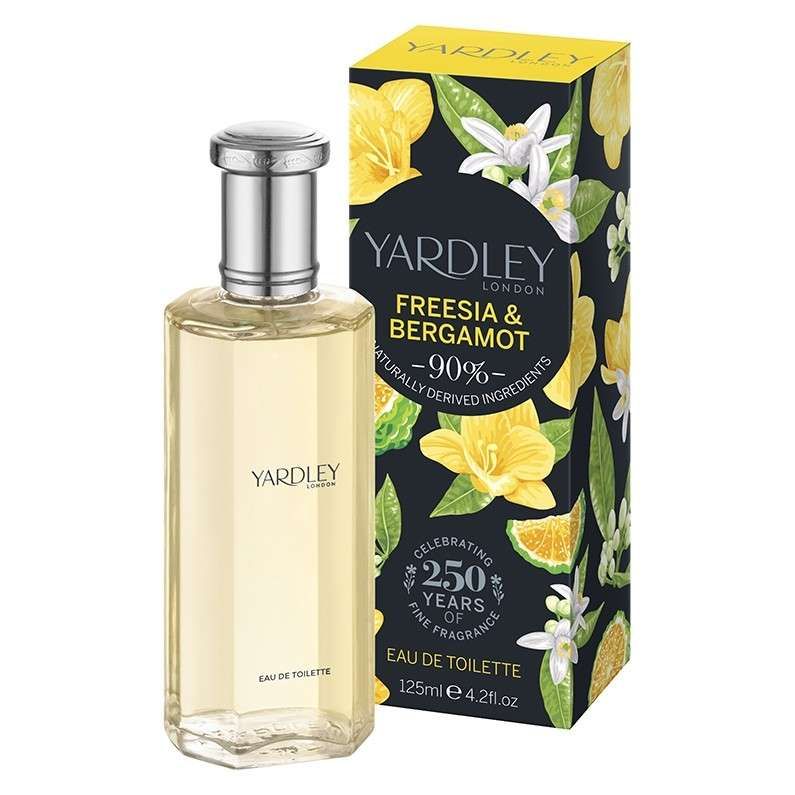 Yardley Freesia & Bergamot Eau de Toilette 125ml