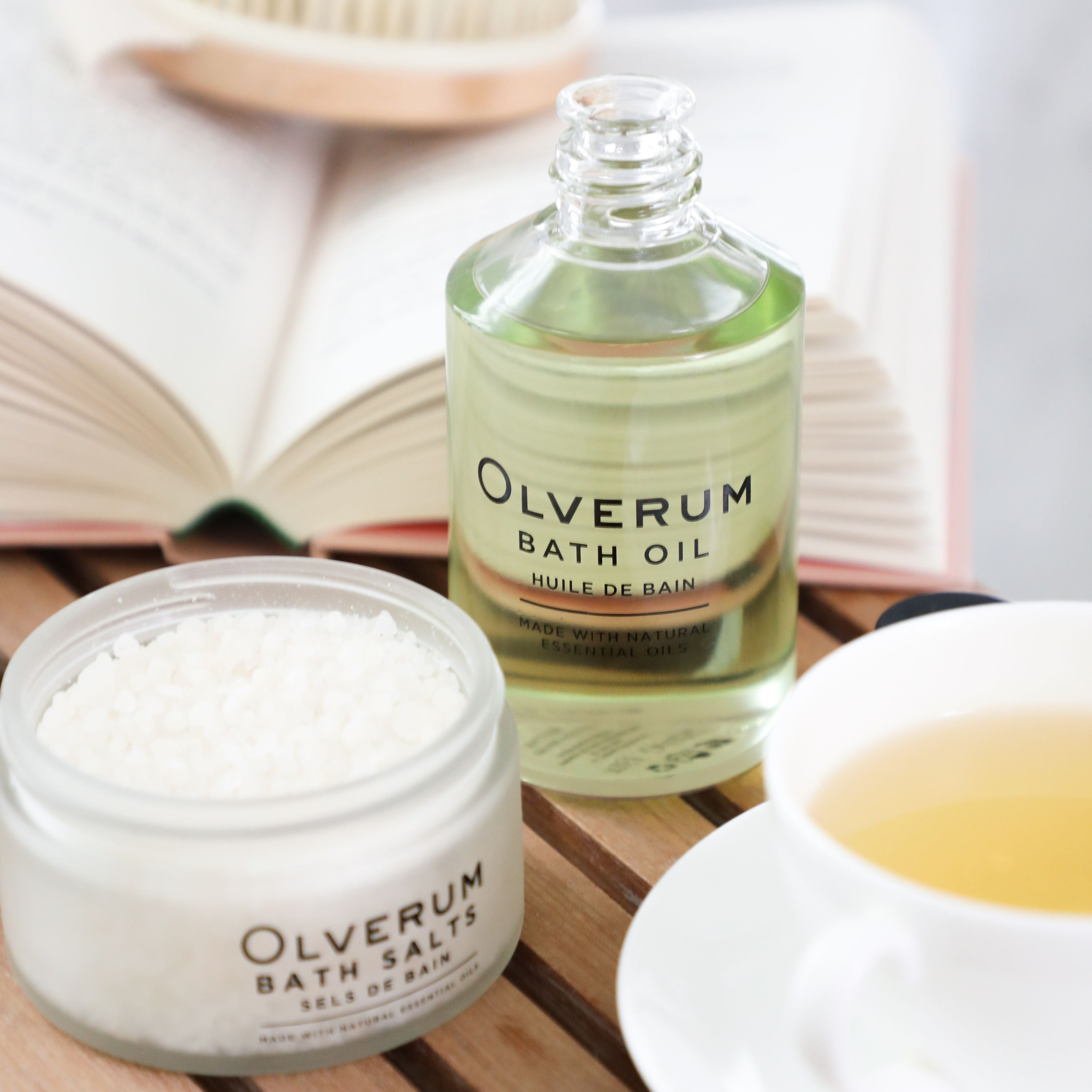 Olverum Bath Oil & Bath Salts