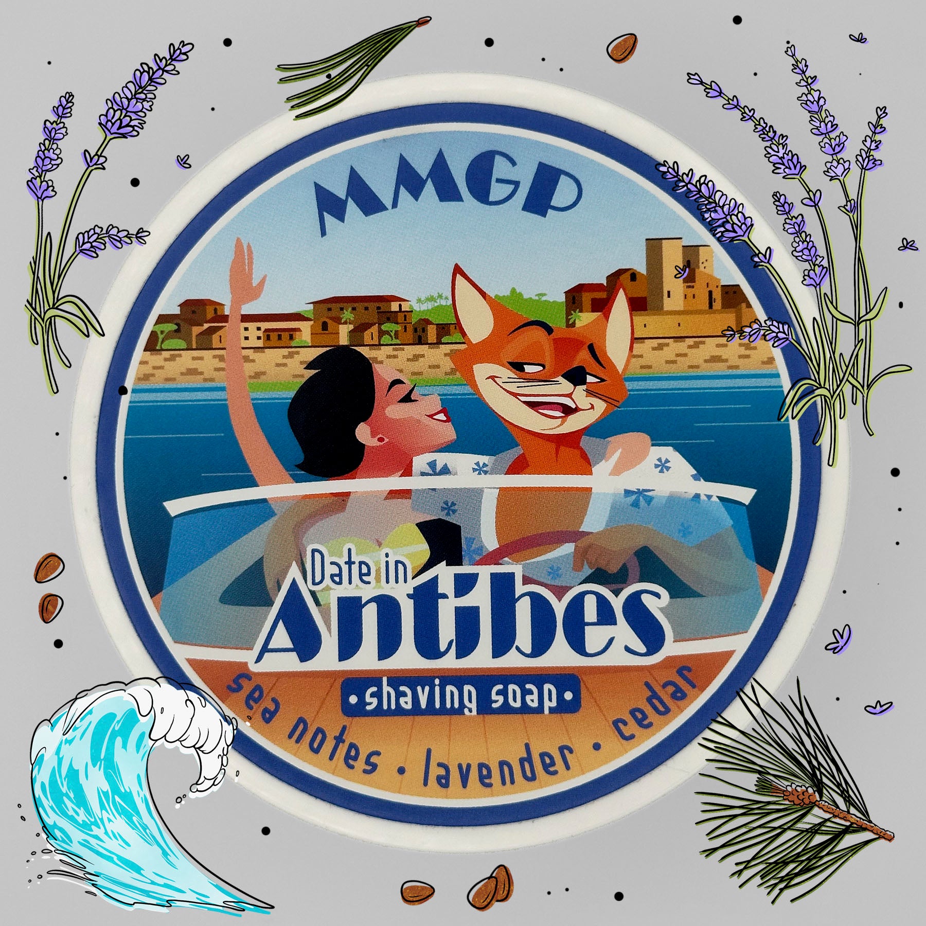 MMGP Date in Antibes Shaving Soap 114g