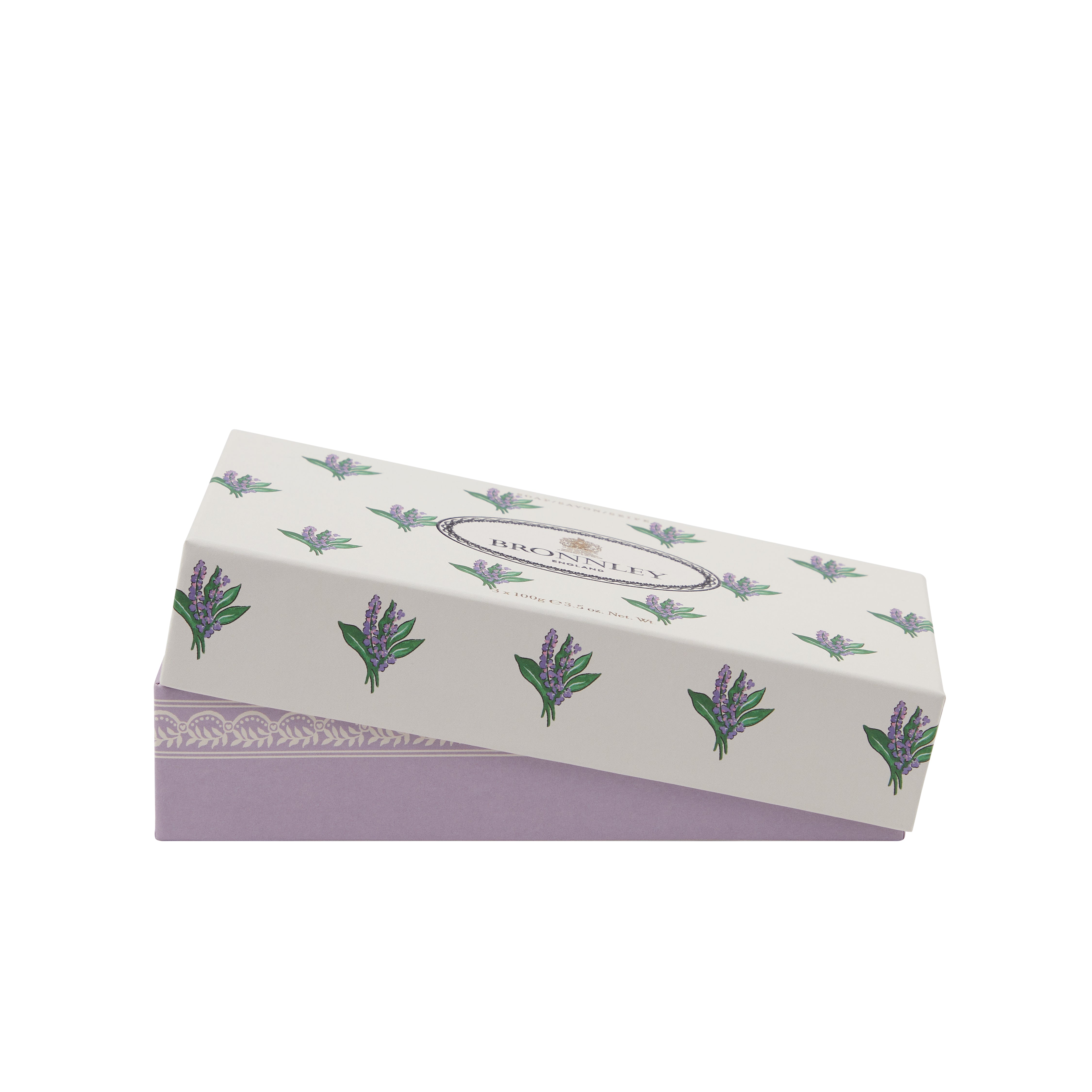 Bronnley Lavender Soap 3 x 100g 