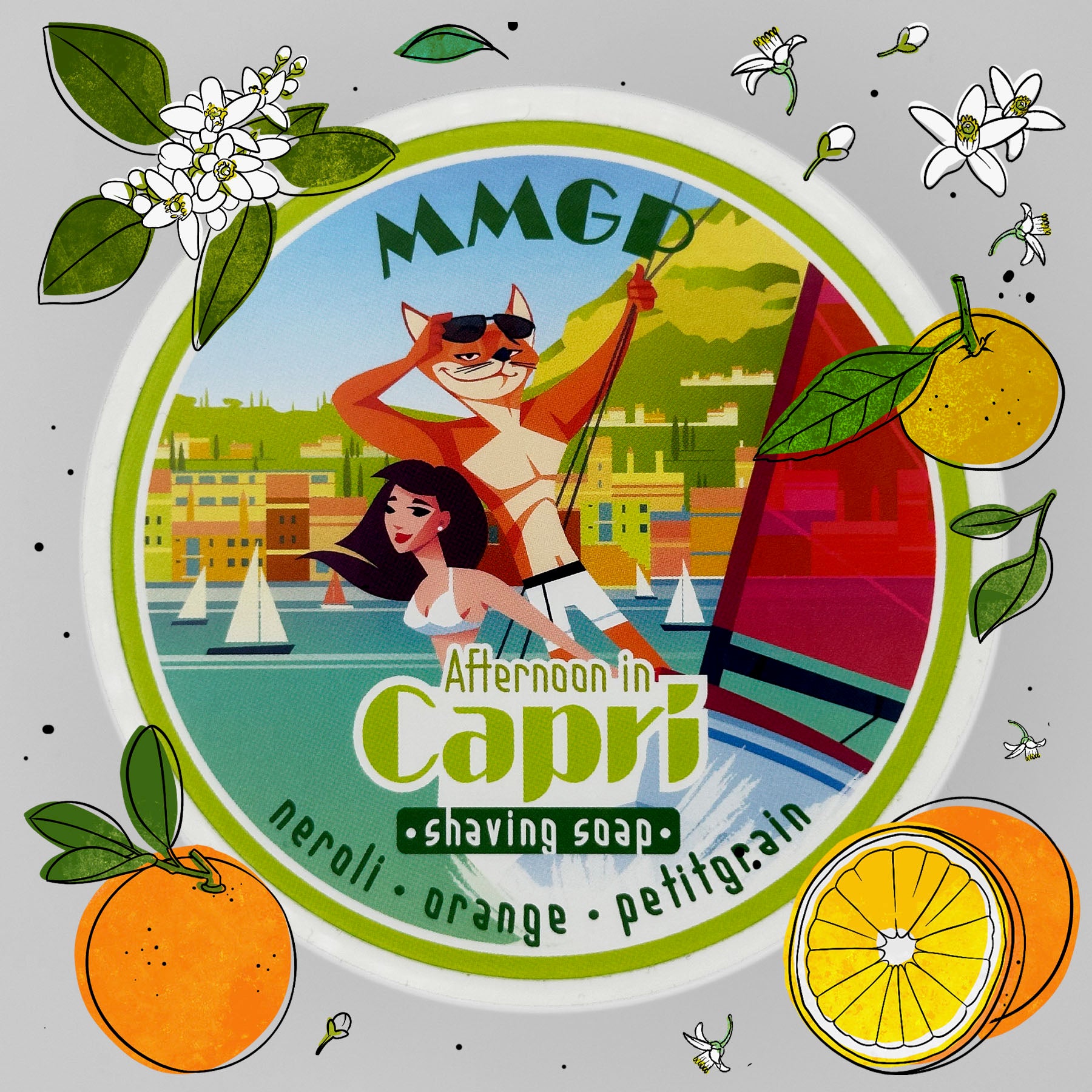 MMGP Afternoon in Capri Shaving Soap 114g