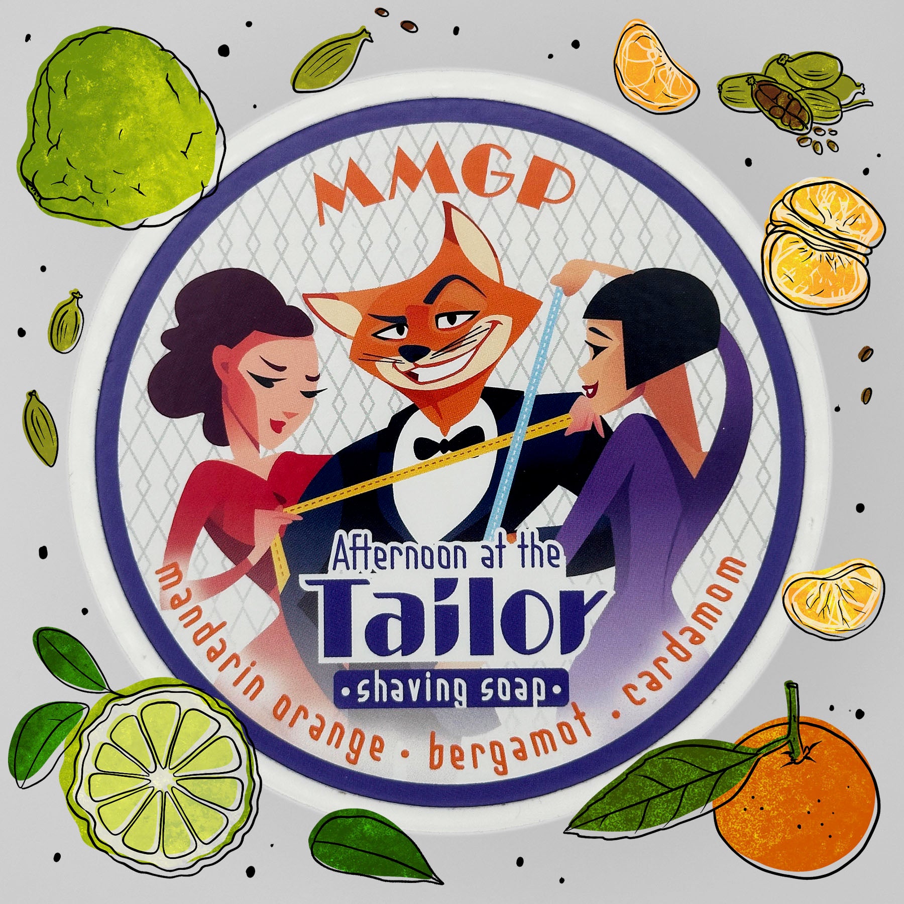 MMGP Afternoon at Tailors Shaving Soap 114g