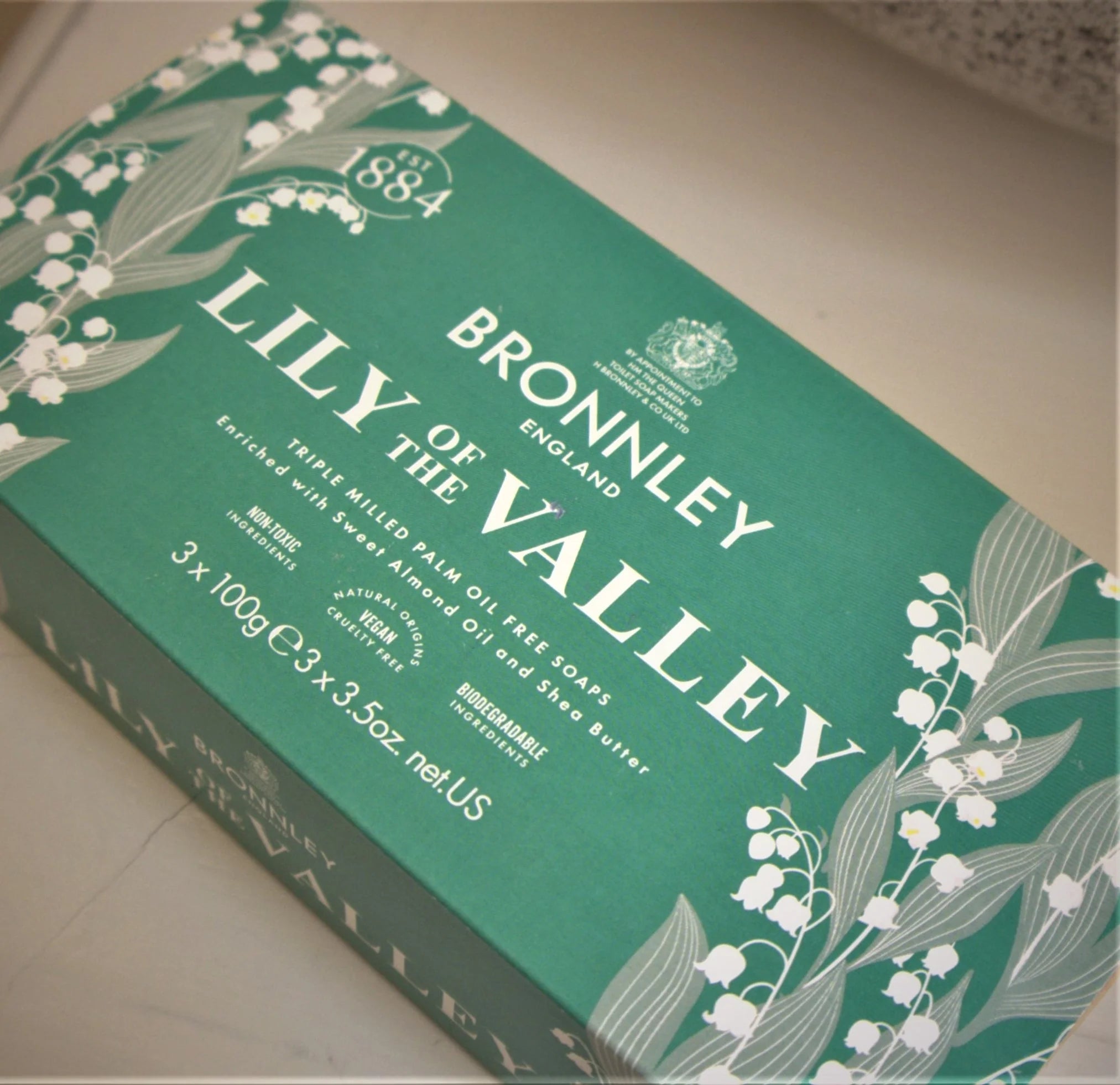 Bronnley Lily of the Valley Soap 3x100g