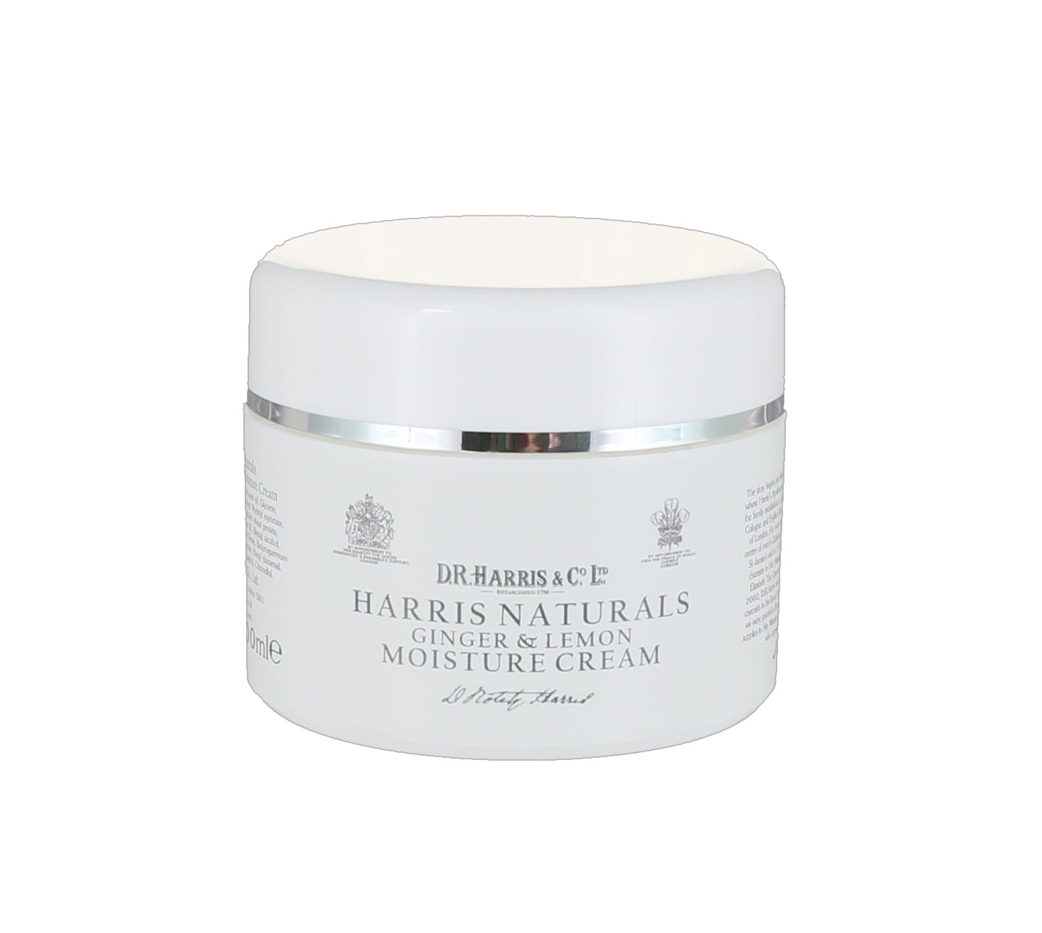 D.R. Harris - Naturals - Ginger & Lemon - Moisture Cream - Feuchtigkeitscreme