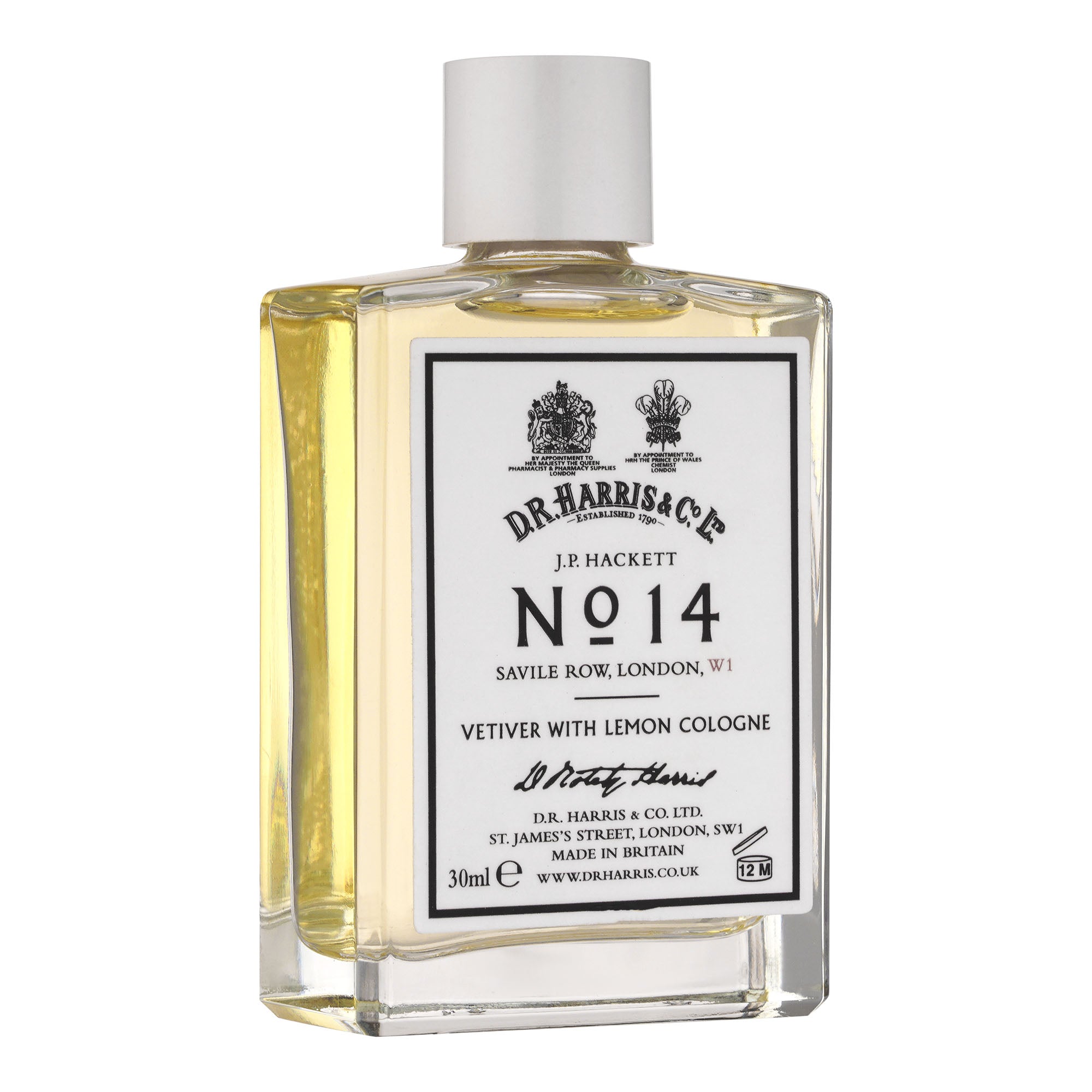 D.R. Harris No. 14 Vetiver with Lemon Cologne 30ml