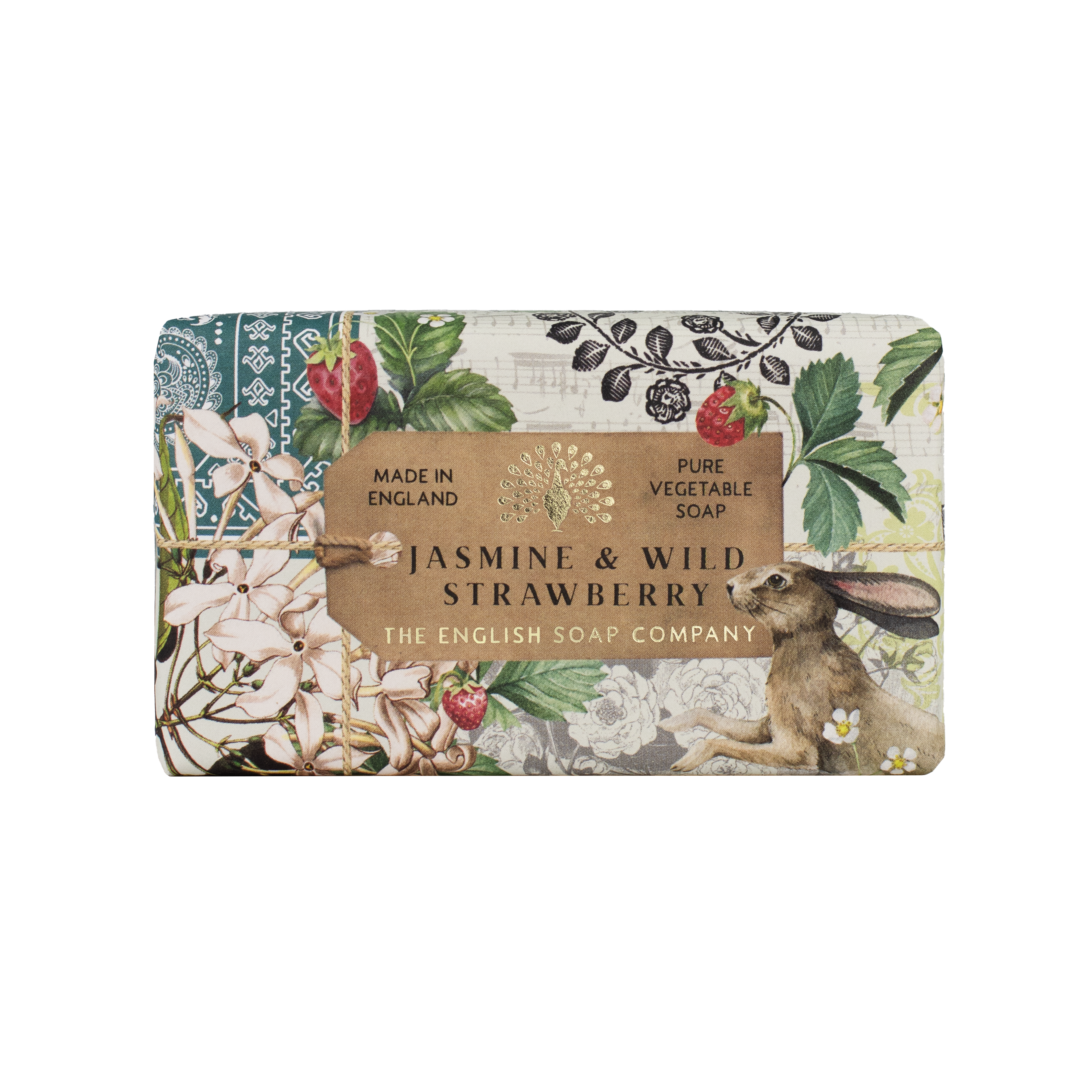 The English Soap Company Jasmine and Wild Strawberry Soap 190g