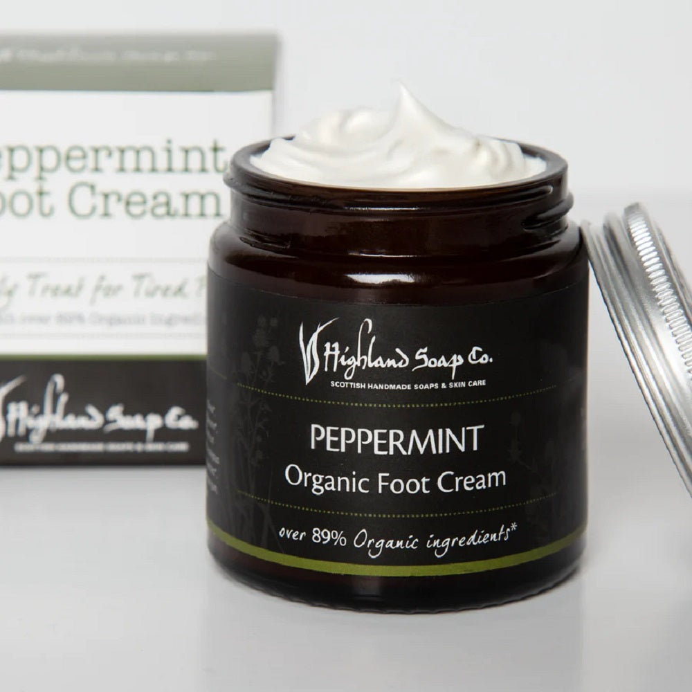 The Highland Soap Company Peppermint Foot Cream 120ml