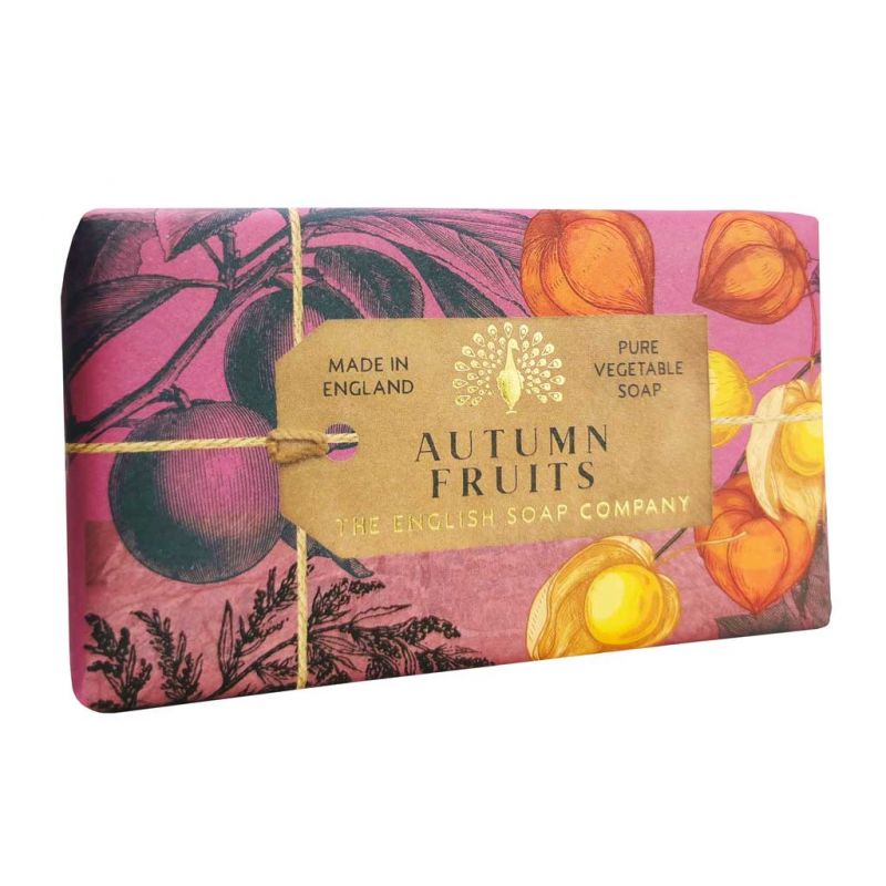 The English Soap Company Autumn Fruits Soap 200g