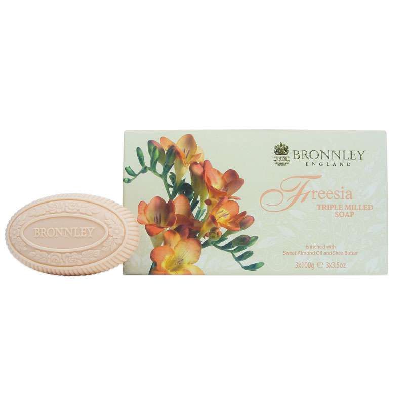 Bronnley Freesia Soap 3x100g