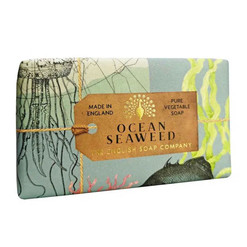 The English Soap Company Ocean Seaweed Exfoliating Soap 190g