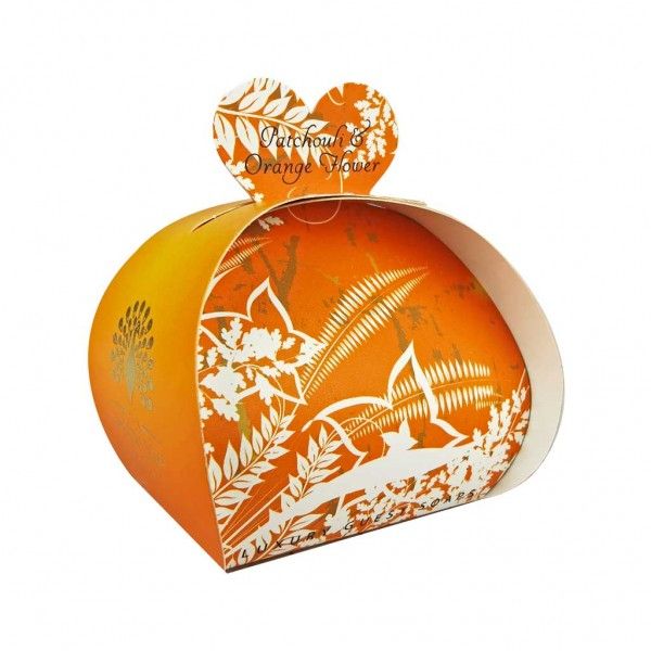 The English Soap Company Patchouli & Orange Flower Guest Soap 3x 20g