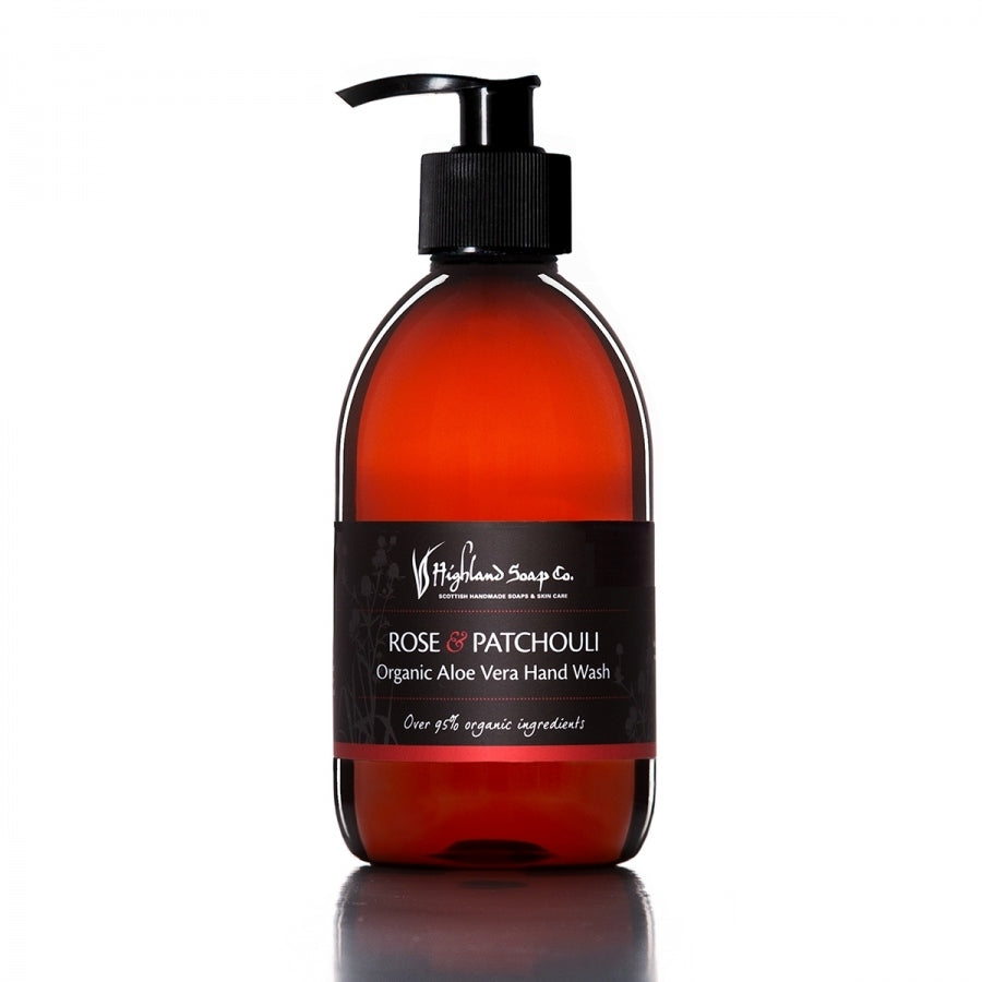 The Highland Soap Company Rose & Patchouli Hand Wash 300ml