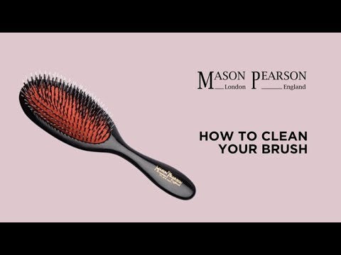How to clean your Mason Pearson Hairbrush