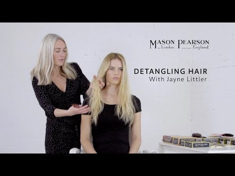 How to detangle long hair Mason Pearson