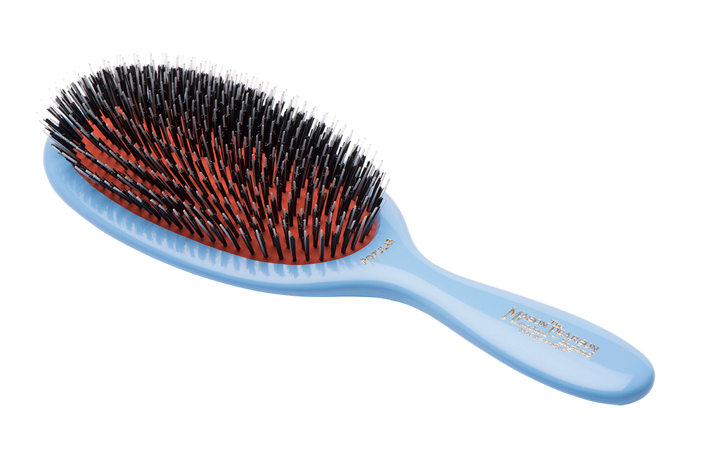 Popular Bristle & Nylon Hairbrush BN1 Blue