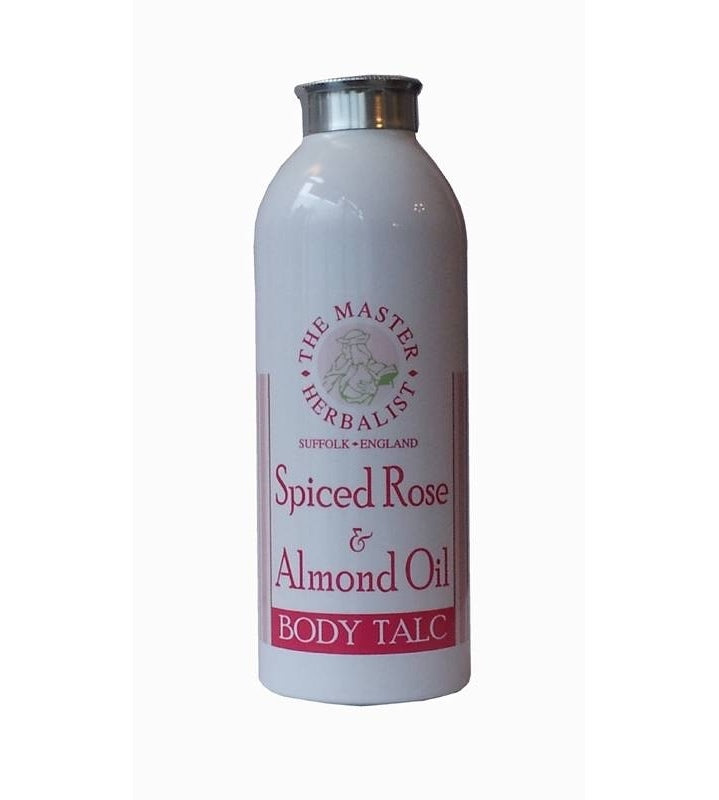 Master Herbalist Spiced Rose & Almond Oil Body Talc 100g