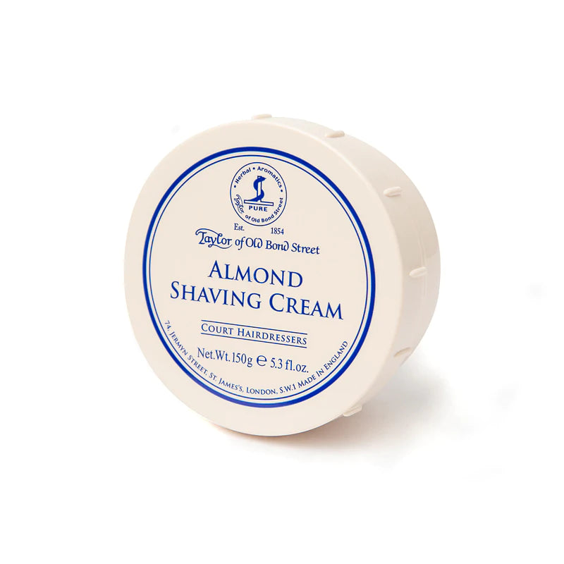 Taylor of Old Bond Street Almond Shaving Cream Bowl 150g