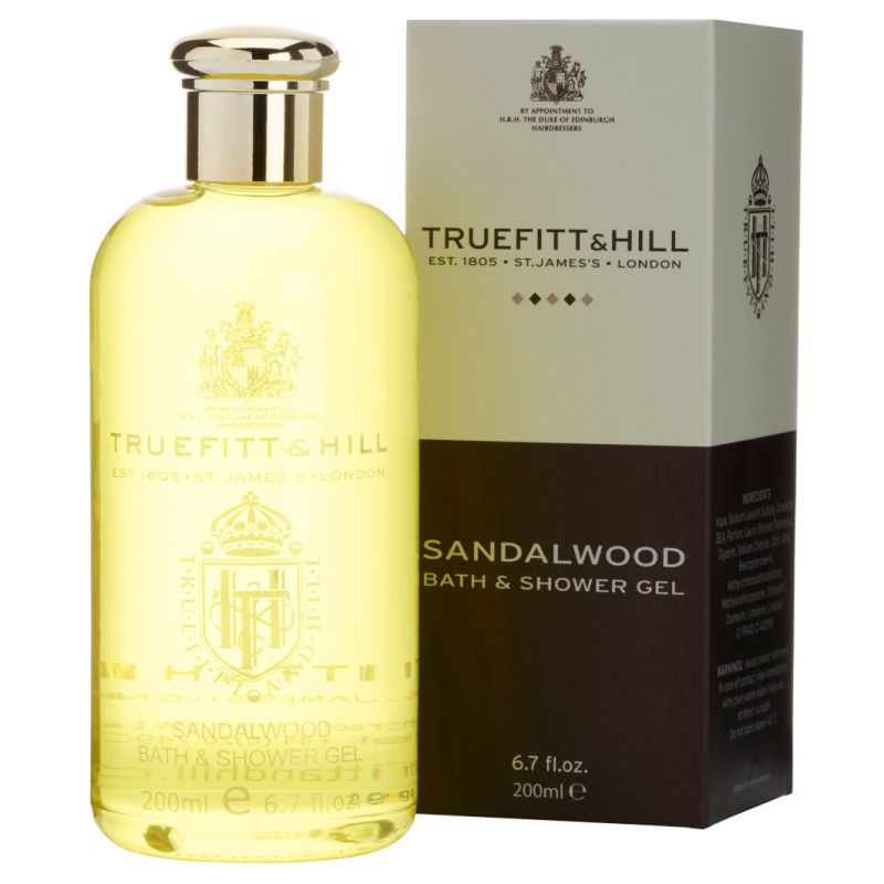 Truefitt & Hill Sandalwood Bath & Shower Gel 200ml